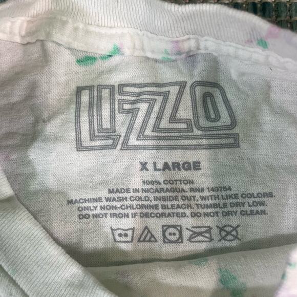 Lizzo Shirt Womens XL Tie Dye UR Special Puff Graphic Tee Official Merch - Picture 5 of 7